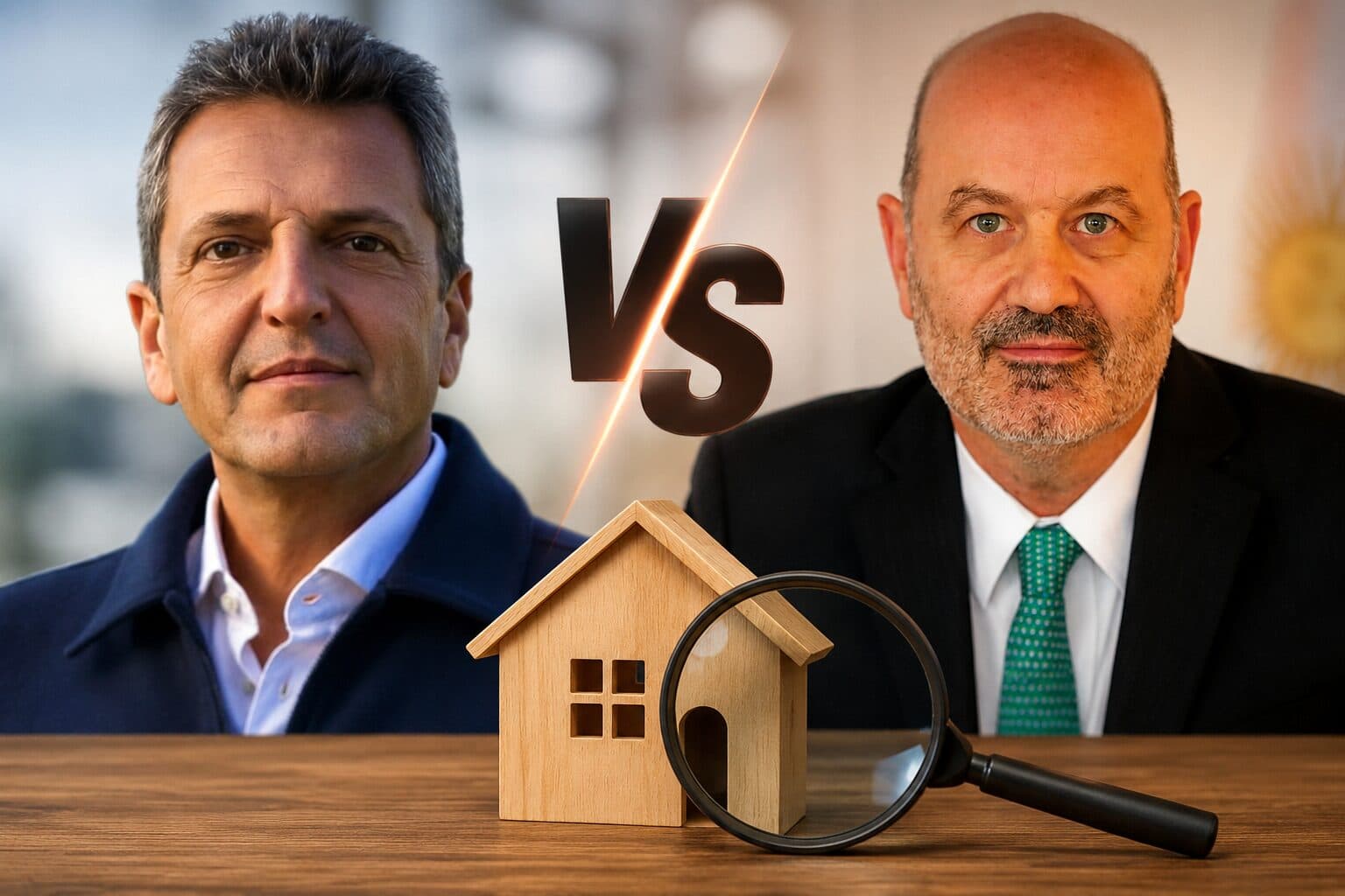 Sergio Massa entró en la pelea por la desregulación inmobiliaria y respaldó a los colegios