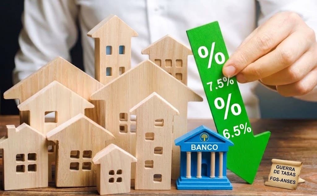 Guerra de tasas entre bancos por los créditos hipotecarios fondeados por el FGS de la ANSES: el mapa y qué mirar