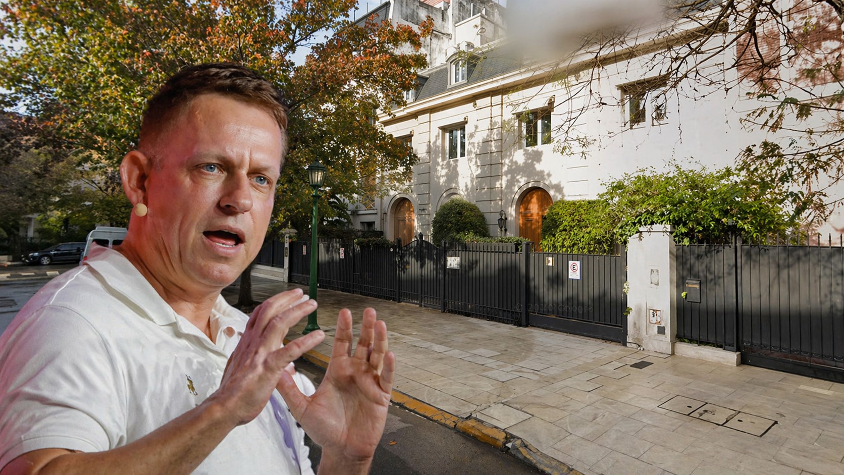 Por USD 12 millones, Peter Thiel compró una mansión en Barrio Parque y marcó un nuevo techo en el mercado de lujo